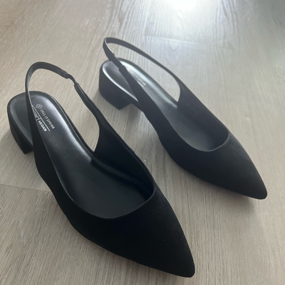 Call It Spring Black Flats Timeless Loafers